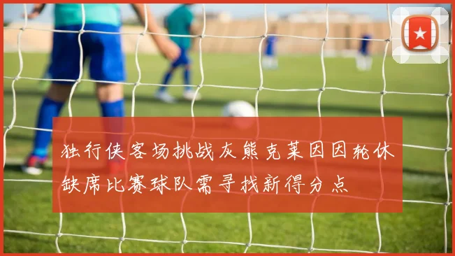独行侠客场挑战灰熊克莱因因轮休缺席比赛球队需寻找新得分点